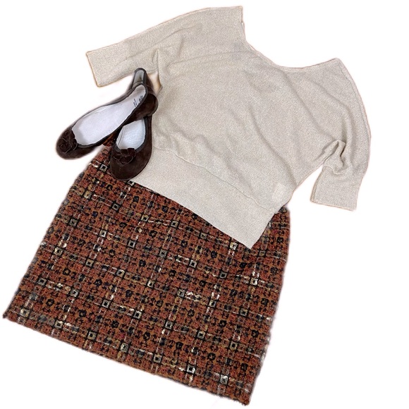 Calzoleria Tuscana Handcrafted Brown Leather Ballet Flat w/ Rosettes Size 8 - Picture 10 of 11